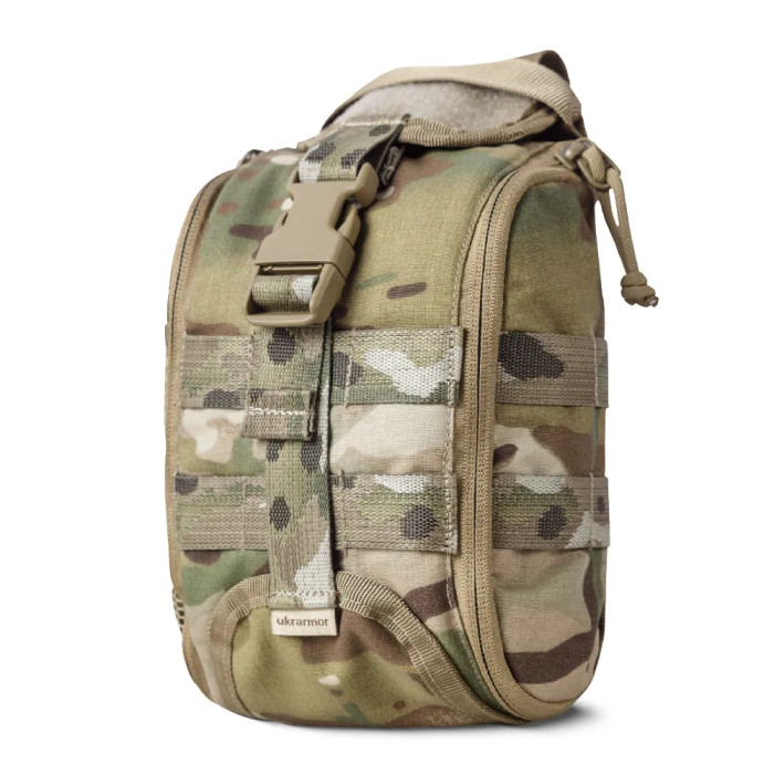 Аптечка Ukrarmor збільшена PRO (підсумок-органайзер). Cordura 1000 Мультикам 