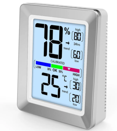 Термогігрометр Technoline WS9460 - сріблястий/білий 