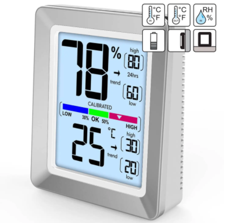 Термогігрометр Technoline WS9460 - сріблястий/білий 