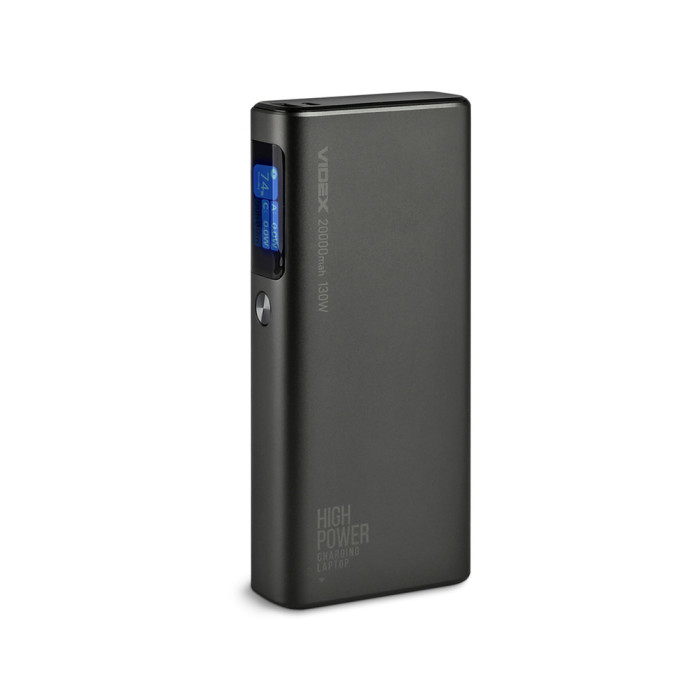 Повербанк 20000mAh VIDEX VPB-323 PD100W Black 