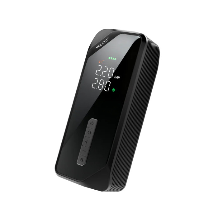Насос-ліхтар-powerbank автомобільний Vollyc Evo Tire Pump by Flextail, 150 PSI, 1500 mAh 