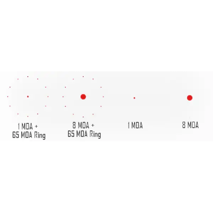 Приціл Shield SIS2, 8MOA, 1MOAsRing, 8MOAsRing, 1MOA 