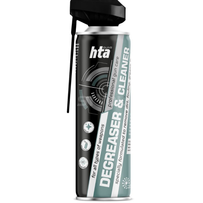 Очищувач-знежирювач зброї HTA DEGREASER and CLEANER 500 мл 