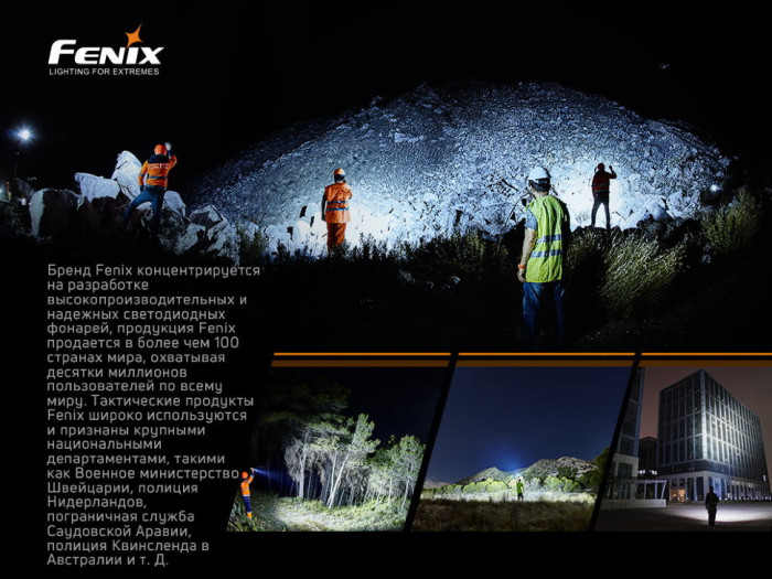 Ліхтар ручний Fenix LR50R (відкрита/пошкоджена упаковка) 