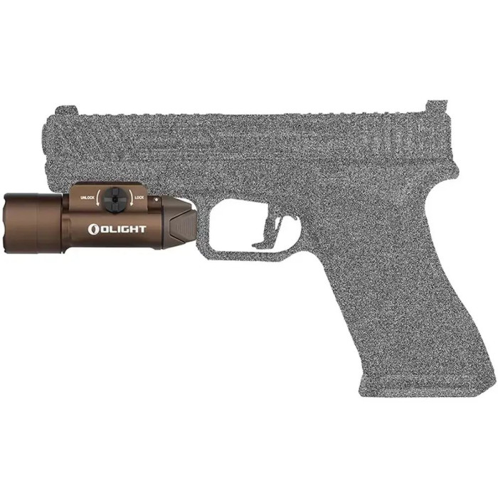 Ліхтар Olight PL Turbo Valkyrie, desert tan 