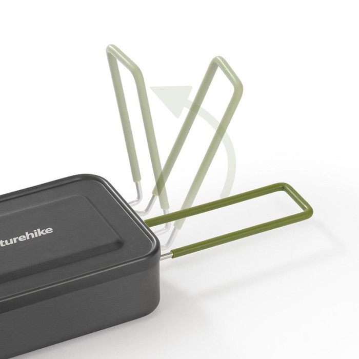 Ємність для зберігання та готування Naturehike NH21CJ011, алюміній 