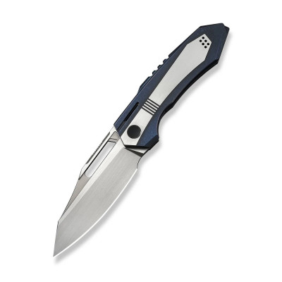 Ніж складаний туристичний Weknife Bogey (9.3 см) Bohler M390 / Titanium синій