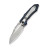 Нож складной туристический Weknife Bogey (9.3 см) Bohler M390 / Titanium синий