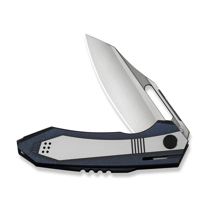 Ніж складаний туристичний Weknife Bogey (9.3 см) Bohler M390 / Titanium синій