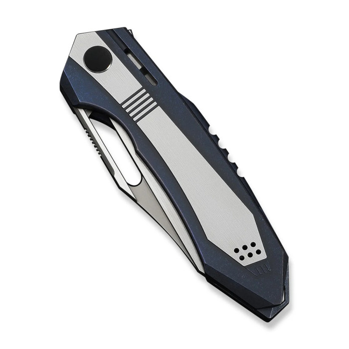 Ніж складаний туристичний Weknife Bogey (9.3 см) Bohler M390 / Titanium синій