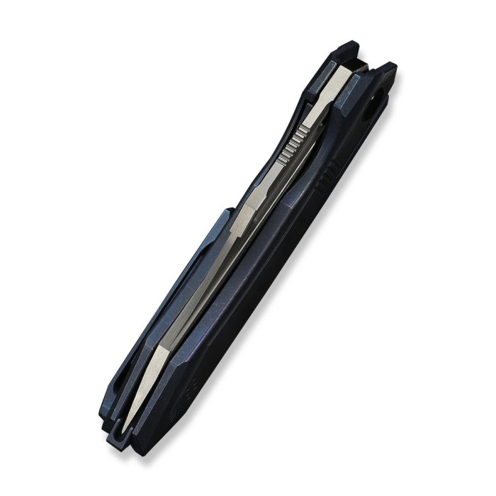 Ніж складаний туристичний Weknife Bogey (9.3 см) Bohler M390 / Titanium синій
