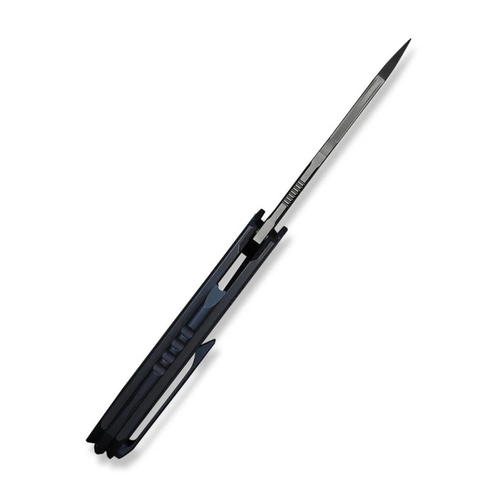 Ніж складаний туристичний Weknife Bogey (9.3 см) Bohler M390 / Titanium синій