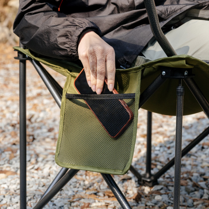 Комплект із крісел туристичних складаних (2 шт.) Naturehike ComfortMax Star T01 CNK2550JJ029, зелений