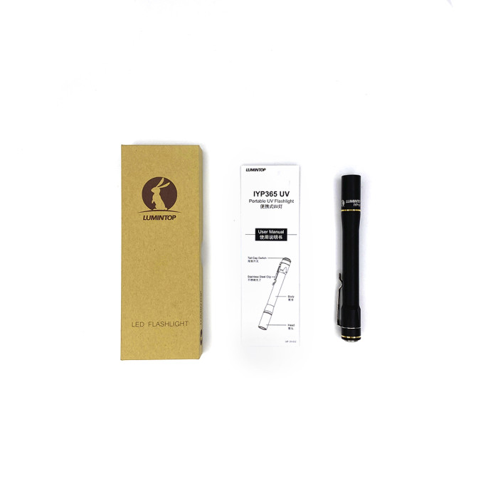 Ліхтар Lumintop IYP365 UV 365nm Luminus SST-10-UV LED Чорний 