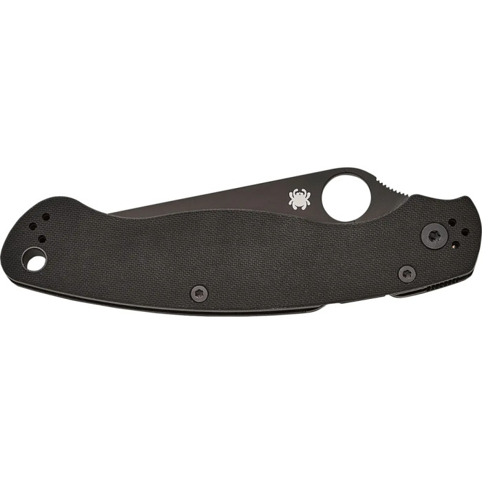 Ніж Spyderco Military 2 Black Blade, CPM S30V, G-10 black (C36GPSBK2) 