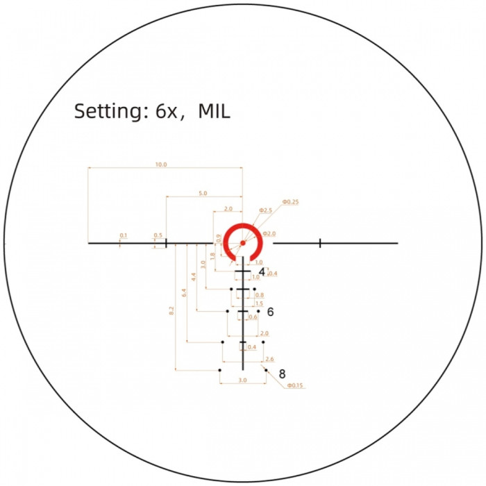 Приціл оптичний Vector Optics Tauron 1-6x24 (30mm) HD illum. SFP VTC-SMIL 