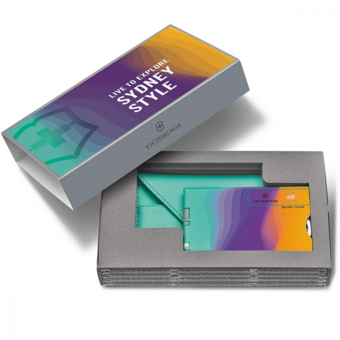 Картка-мультитул Victorinox SWISSCARD Classic Sydney Style 0.7100.E222 