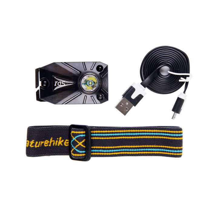 Ліхтар налобний Naturehike NH SD-01 Induttion Lamp 500mAh orange NH17T001-D 