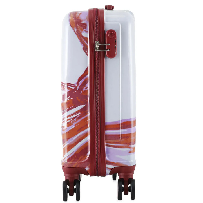 Валіза Semi Line 20" (S) White/Red Print (T5654-1) 