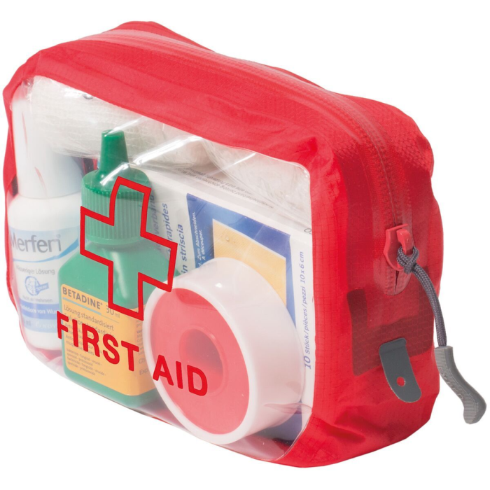 Органайзер Exped CLEAR CUBE FIRST AID S red - S - червоний 