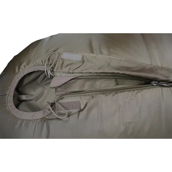 Спальний мішок Terra Incognita Winter центральна застібка Оливковий 