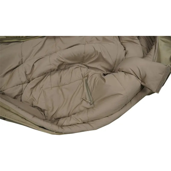 Спальний мішок Terra Incognita Winter центральна застібка Оливковий 