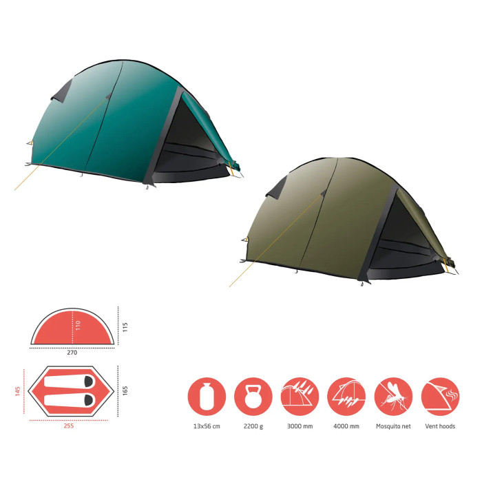 Намет Grand Canyon Cardova 1 Capulet Olive (330025) 