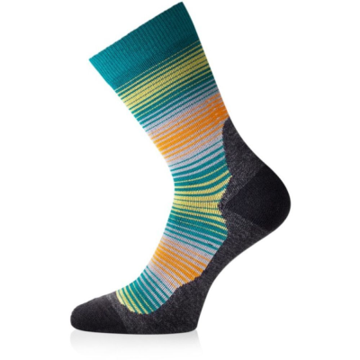 Термошкарпетки трекінг Lasting WLG 628 - M - бірюзовий/оранжевий