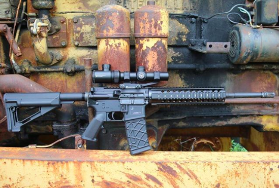 Приціл оптичний Vortex Crossfire II AR1-4x24 V-Brite IR (CF2-31037) 