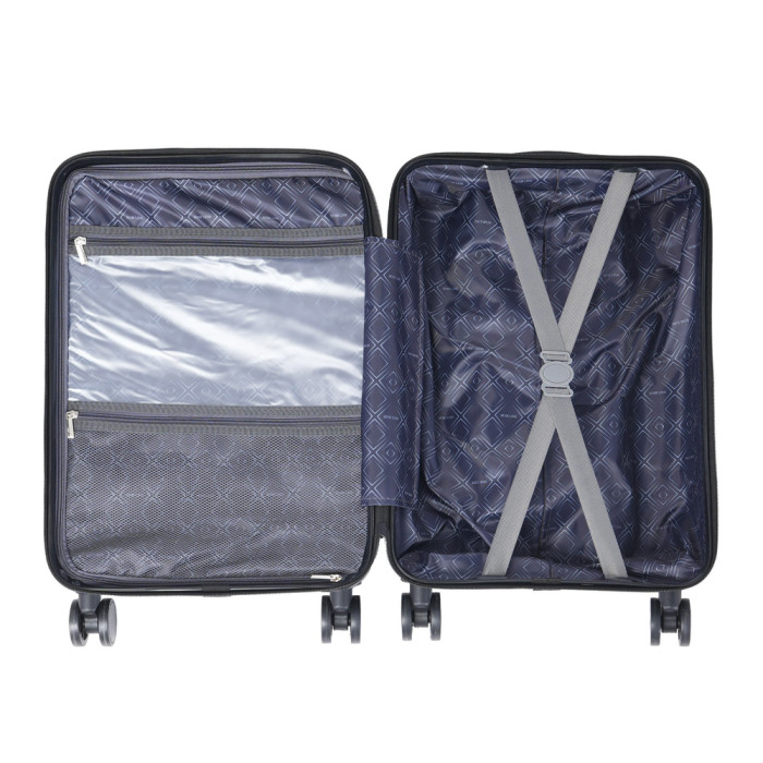 Валіза Semi Line 20" (S) Black (T5964-2)