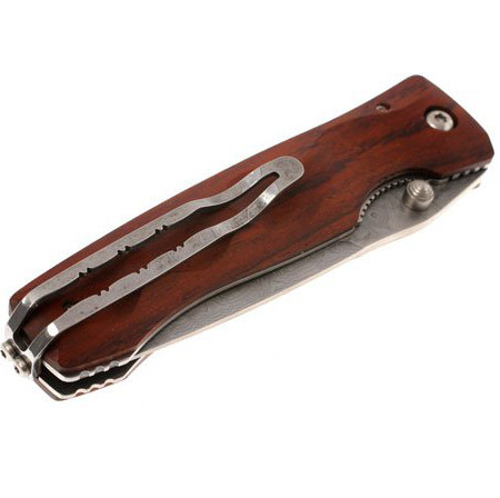 Ніж Mcusta Tactility Елітний Дамаск, дерево кокоболо (MC-0122D) 