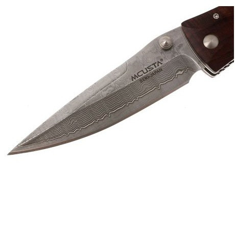 Ніж Mcusta Tactility Елітний Дамаск, дерево кокоболо (MC-0122D) 
