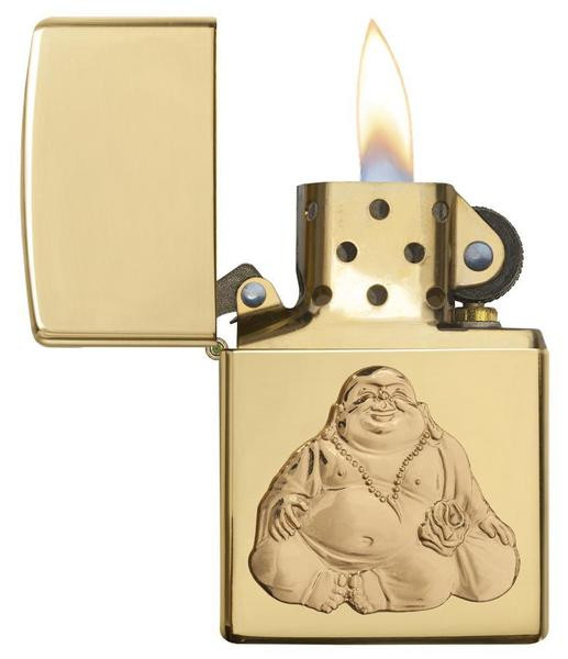 Запальничка Zippo 254b Laughing Buddah Emblem 29626 
