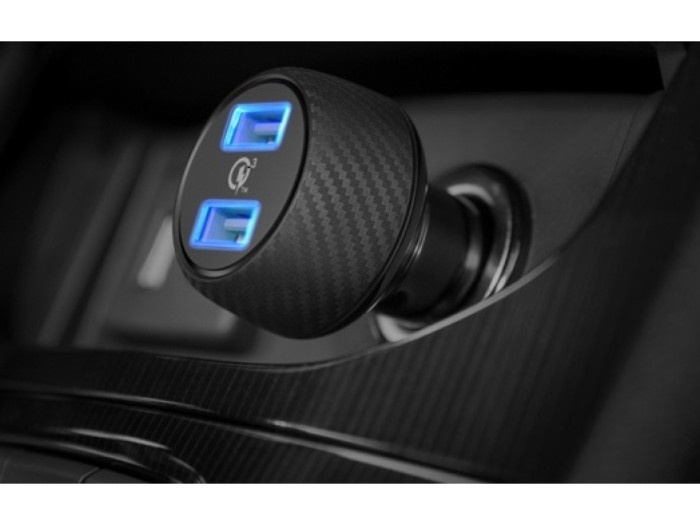 Автомобільний зарядний пристрій Anker PowerDrive - 2 Quick Charge 3.0 V3 Black 