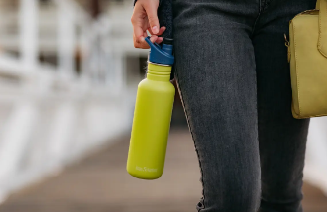 Спортивна пляшка для води Klean Kanteen Classic Sport Cap 800 мл-сіра 