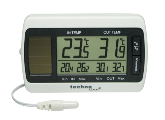 Термометр Technoline WS7008 - білий/сірий 