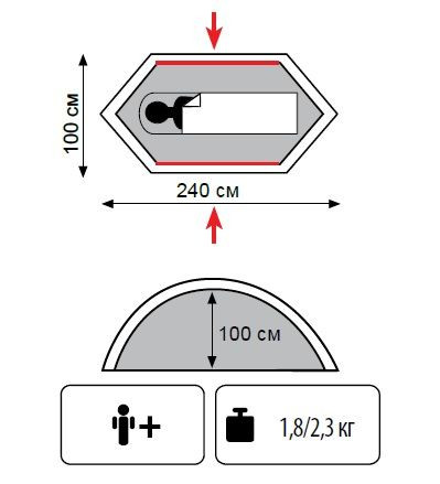 Намет Tramp Lightbicycle v2 TRT-033 