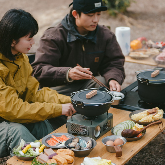 Сотейник із кришкою Naturehike CNK2300CJ014, алюміній 