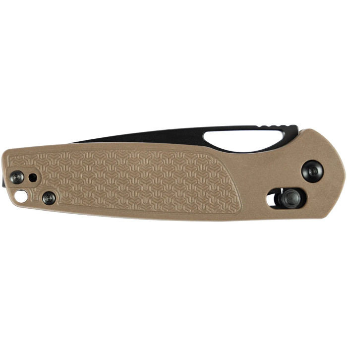 Ніж CJRB Acacia Black Blade, brown 