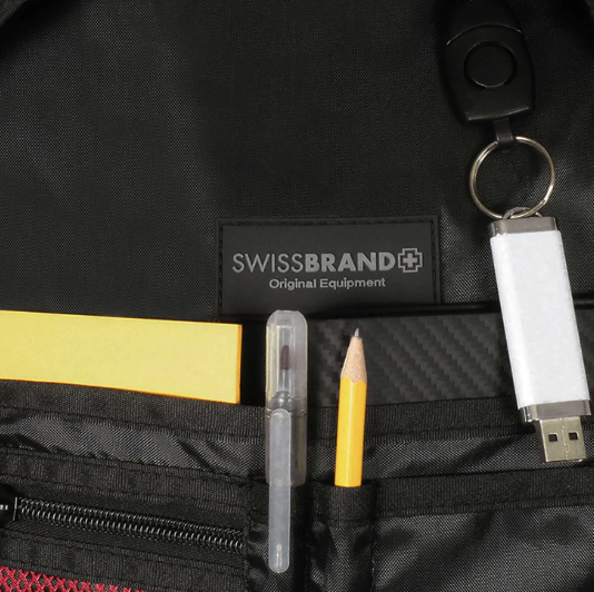 Рюкзак міський Swissbrand Ribe 20 Black (SWB_BLRIB001U) 