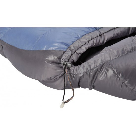 Спальний мішок Exped Comfort 400 L, синій, ліва блискавка 