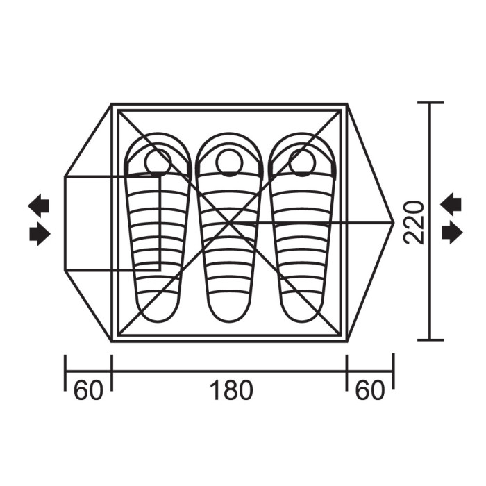 Намет RedPoint Space 3 