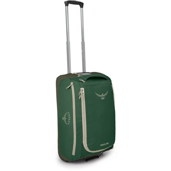 Сумка на колесах Osprey Daylite Carry-On Wheeled Duffel 40 green canopy/green creek - O/S - зелений 