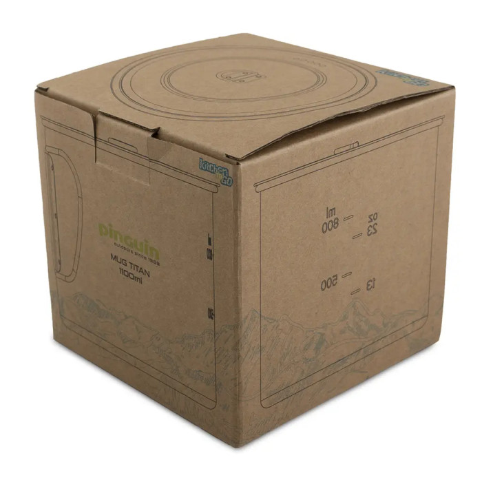 Кружка титанова Pinguin Mug Titan 1100 ml (PNG 670080) 