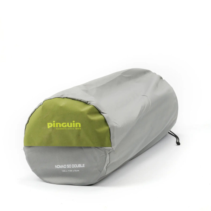 Самонадувний двомісний килимок Pinguin Nomad 50 Double, 198х130х5см, Khaki (PNG 707.Khaki) 