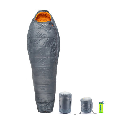 Спальний мішок Pinguin Topas (-1/-7°C), 195 см - Right Zip, Grey (PNG 231489) 2020