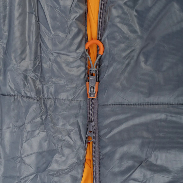 Спальний мішок Pinguin Topas (-1/-7°C), 195 см - Right Zip, Grey (PNG 231489) 2020 