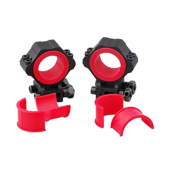 Кільця Discovery Scope Mount Rings High л/хвіст 1inch(25,4)/30/34MM (180201) 