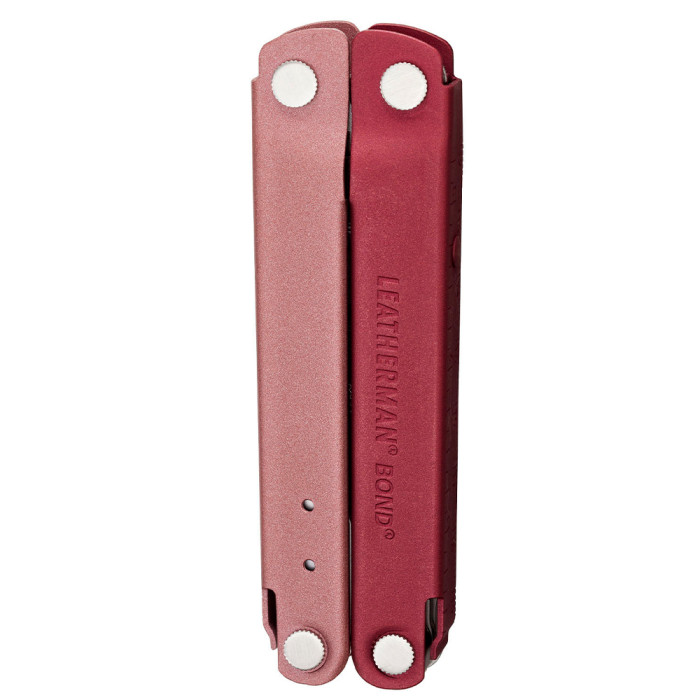 Мультиінструмент Leatherman Bond Heathered Cranberry, нейлоновий чохол 