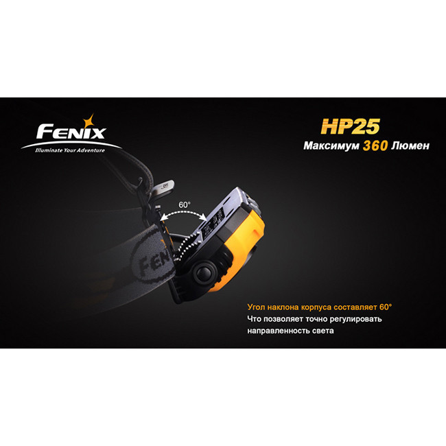 Ліхтар Fenix HP25 CREE XP-E, Жовтий 